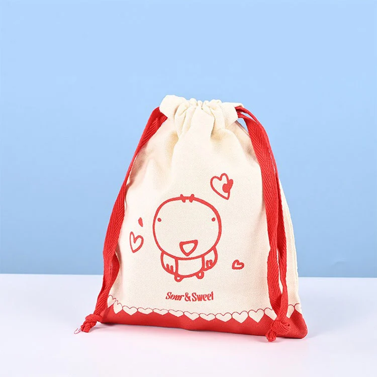 ¿Por qué una bolsa de lona con cordón de dibujos animados es la elección perfecta para una marca creativa y el uso diario?