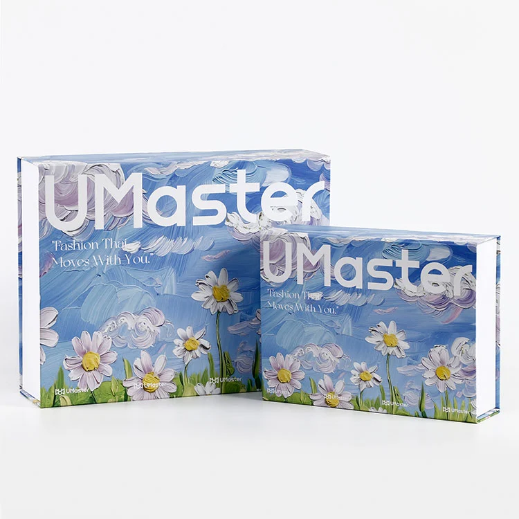 Caja de embalaje de ropa plegable