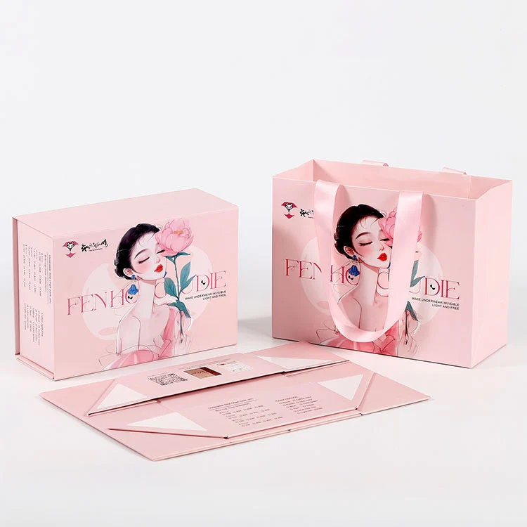 Caja de embalaje de papel Kraft de regalo